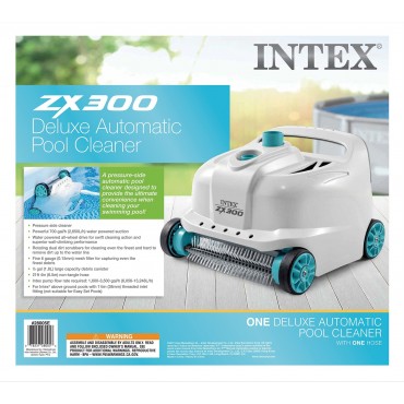 ASPIRADORA ROBOT DE PISCINA INTEX ZX300